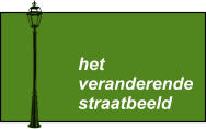 het  veranderende straatbeeld